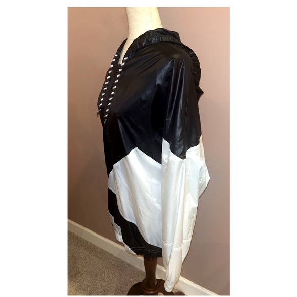 NWOT Adidas Equipment  shiny colorblock windbreaker size Xl - Picture 9 of 13